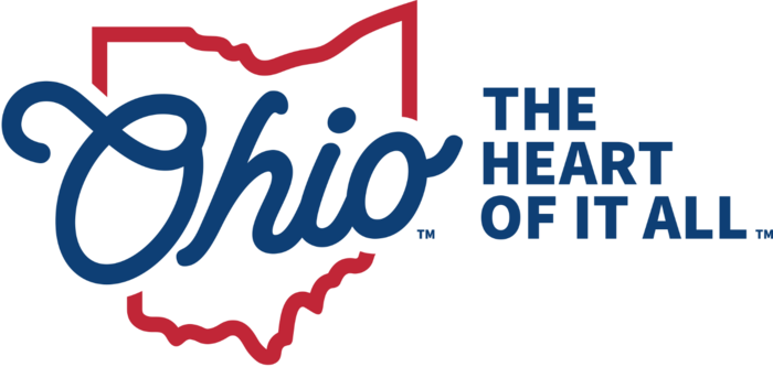 Ohio. The Heart of it All Logo 